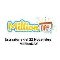 Logo Million day, estrazione 22 Novembre