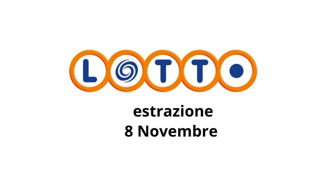 Logo lotto, estrazione 8 Novembre