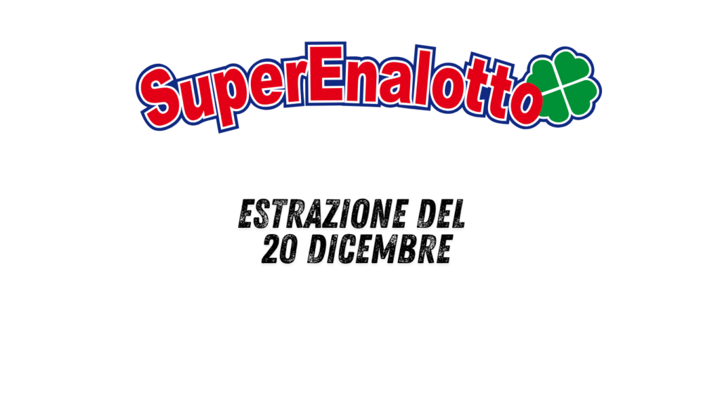 estrazione superenalotto 19 dicembre